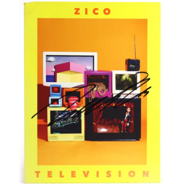 Zico - Television 2nd Mini Album Signed CD Promo 2017 Block B [damage, read]
