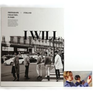 FTIsland - I Will [Photograph Collection In Paris Ver.] Album CD 2015 K-Pop