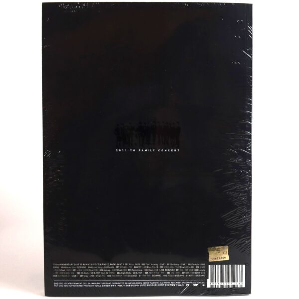IMG_8324 2011 YG Family Concert 15th Anniversary Live CD + Photobook Sealed Bigbang 2NE1