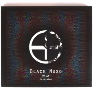 Black Muso - What 1st Mini Album CD Promo K-Rock Korea Rock 2014