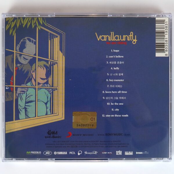 Vanilla Unity - We Are Rising Album Signed CD Korean Punk Rock K-Rock 2011