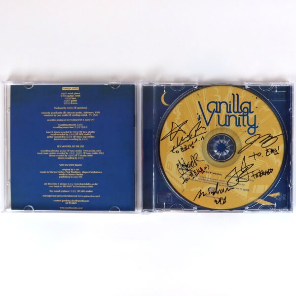 Vanilla Unity - We Are Rising Album Signed CD Korean Punk Rock K-Rock 2011