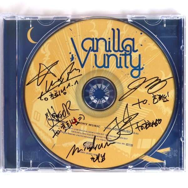 Vanilla Unity - We Are Rising Album Signed CD Korean Punk Rock K-Rock 2011