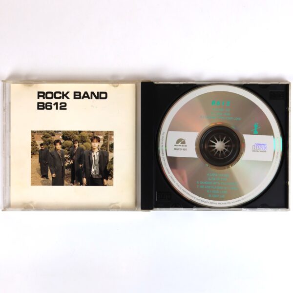 IMG_8430 B612 - Rock Band B612 Album CD Korean Hardrock Glam K-Rock 1991