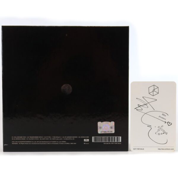 Exo - Exodus [Chinese / D.O. Ver.] Album CD Promo Xiumin PC K-Pop 2015