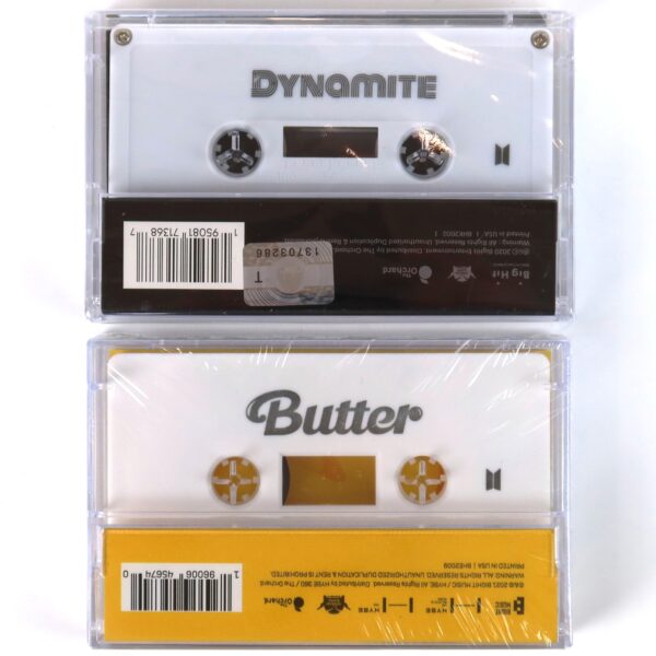 BTS - Butter + Dynamite Single Cassette Tape Set Sealed