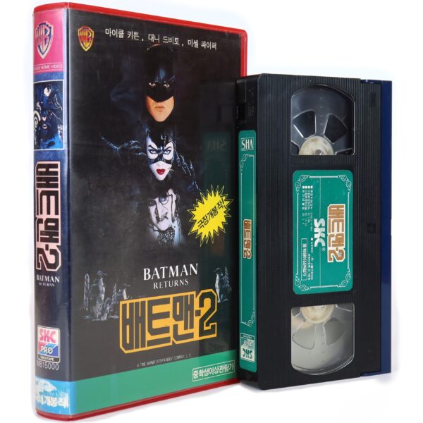 Batman Returns (1992) Korean VHS Rental [NTSC] Korea Tim Burton