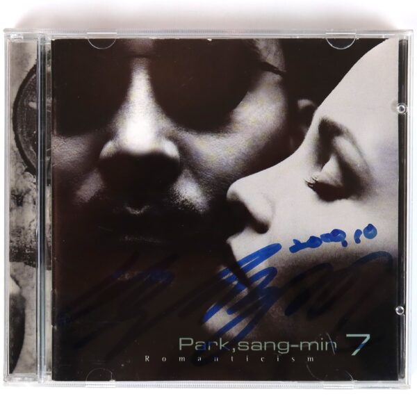 Park Sang Min - Romanticism Album CD Signed Korean Rock Ballad 2000