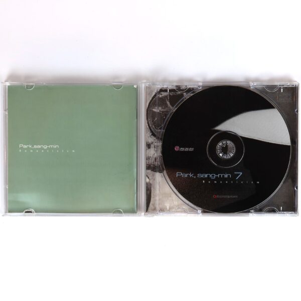 Park Sang Min - Romanticism Album CD Signed Korean Rock Ballad 2000