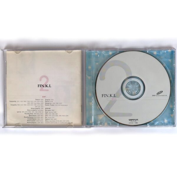 Fin.k.l - White 2nd Album CD 1999 K-Pop Korea Finkl [read]