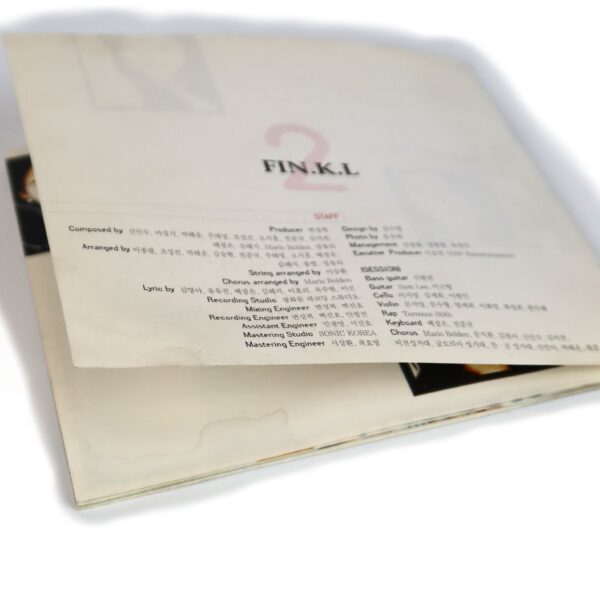 Fin.k.l - White 2nd Album CD 1999 K-Pop Korea Finkl [read]