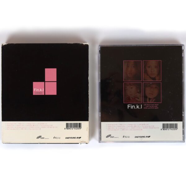 Fin.k.l - Forever 4th Album CD + Photos 2002 K-Pop Finkl [read]