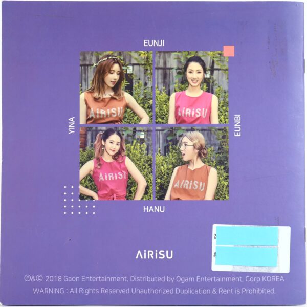 IMG_8829 Airisu - Oppa Signed Autographed Single Album CD Promo K-Pop 2018 2