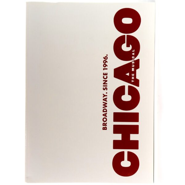 Chicago The Musical Korean Version Program Book White Korea SNSD Tiffany