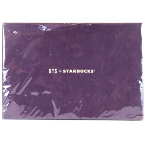 IMG_8853 BTS x Starbucks Tartan Check Pouch Small Unused