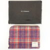 BTS x Starbucks Tartan Check Pouch Small Unused