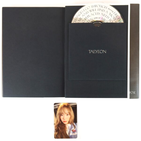 Taeyeon - Purpose [White Ver.] 2nd Album CD + Photocard 2019