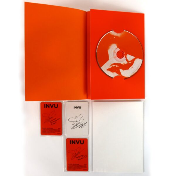 Taeyeon - Invu [Orange Ver.] 3rd Album CD + 2 PC's + Event PC 2022