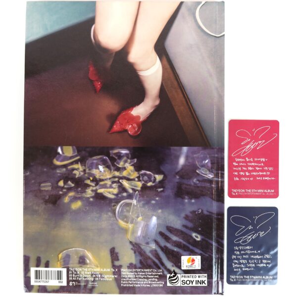 Taeyeon - To. X [Myself Ver.] 5th Mini Album CD + Photocards 2023