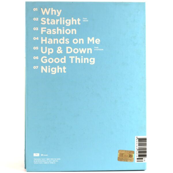 IMG_8952 Taeyeon - Why 2nd Mini Album CD + Photocard Girls' Generation 2016