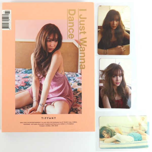 IMG_8971 Tiffany - I Just Wanna Dance 1st Mini Album CD + 3 Photocards 2016