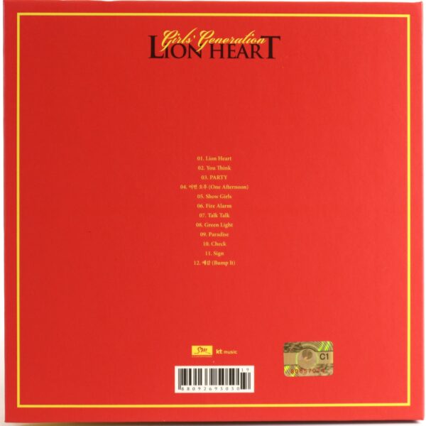 Girls' Generation - Lion Heart 5th Album No PC 2015