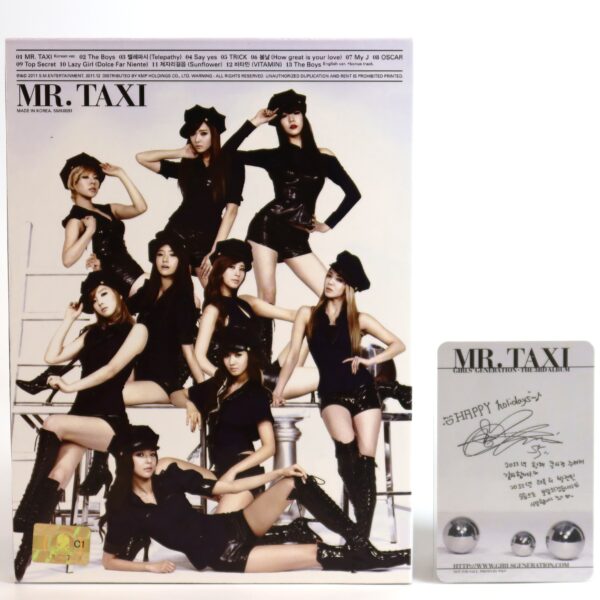IMG_9065 Girls' Generation - Mr. Taxi The 3rd Album CD + Sooyoung Photocard 2011