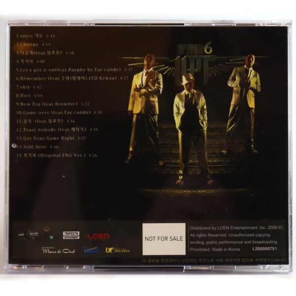 Uptown - New Era 6th Album CD Promo K-Rap Korean Hip Hop 2009