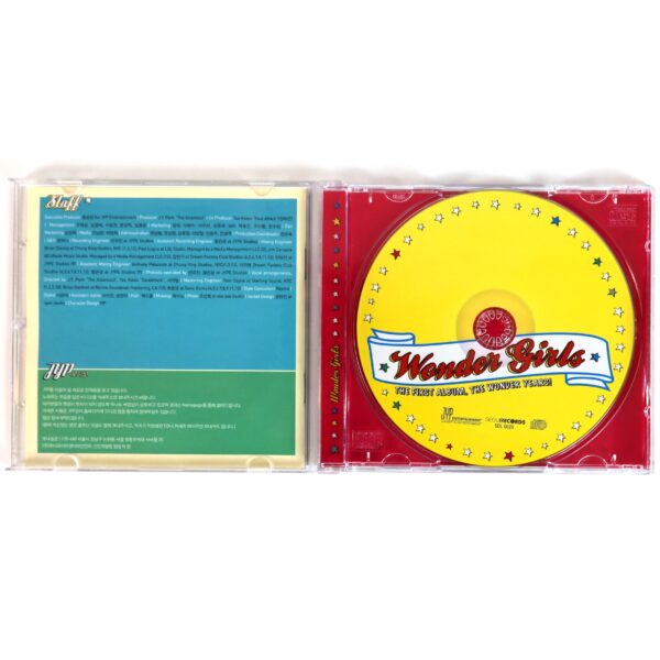 Wonder Girls - The Wonder Years First Album CD K-Pop 2007 2