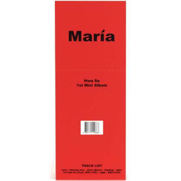 IMG_9486 Hwasa - Maria Bizent Pre-order Benefit Ticket Photocard POB Mamamoo