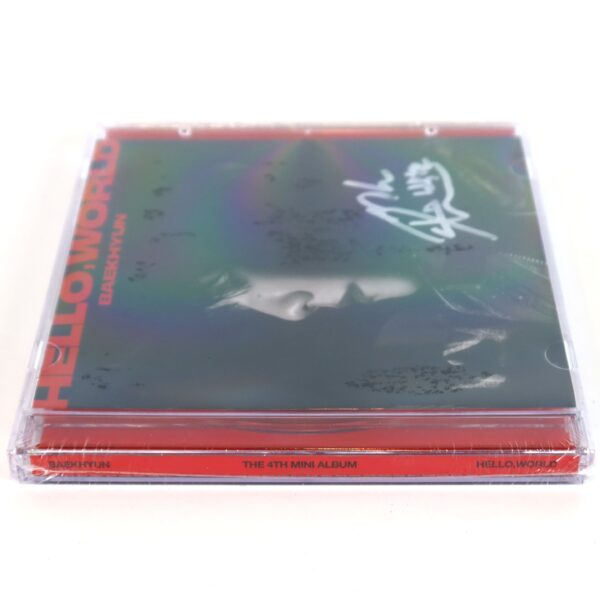 Baekhyun - Hello, World [Jewel / Hello Ver.] 4th Mini Album Signed CD 2024 Exo
