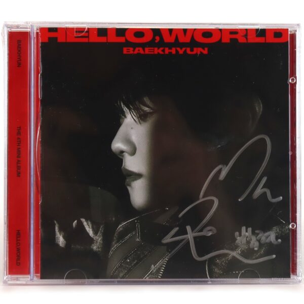 Baekhyun - Hello, World [Jewel / Hello Ver.] 4th Mini Album Signed CD 2024 Exo