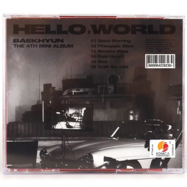 Baekhyun - Hello, World [Jewel / Hello Ver.] 4th Mini Album Signed CD 2024 Exo