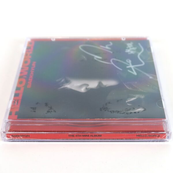 Baekhyun - Hello, World [Jewel / Hello Ver.] 4th Mini Album Signed CD 2024 Exo