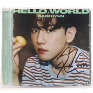 Baekhyun - Hello, World [Jewel / World Ver.] 4th Mini Album Signed CD 2024 Exo