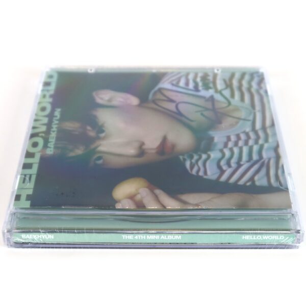 Baekhyun - Hello, World [Jewel / World Ver.] 4th Mini Album Signed CD 2024 Exo