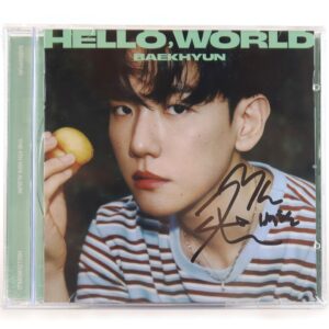 Baekhyun - Hello, World [Jewel / World Ver.] 4th Mini Album Signed CD 2024 Exo