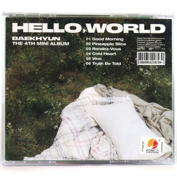 Baekhyun - Hello, World [Jewel / World Ver.] 4th Mini Album Signed CD 2024 Exo