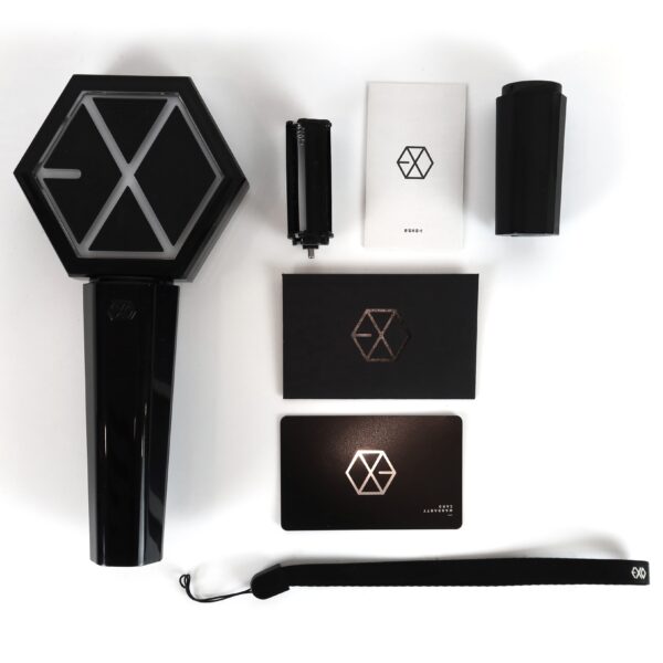 Exo Official Light Stick Ver. 1 Complete Set Black Lightstick